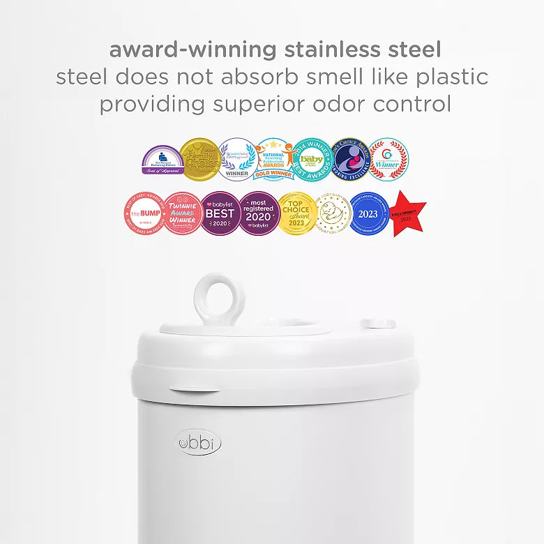 Ubbi Stainless Diaper Pail